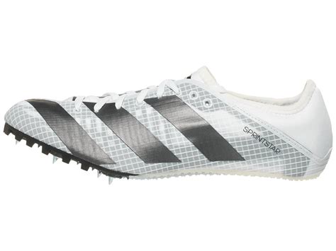 adidas sprintstar Spikes Unisex White/Night Met/Black 